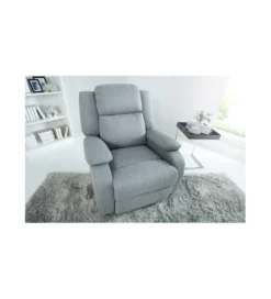 Fotel Hollywood jasnoszary*Invicta Interior Online