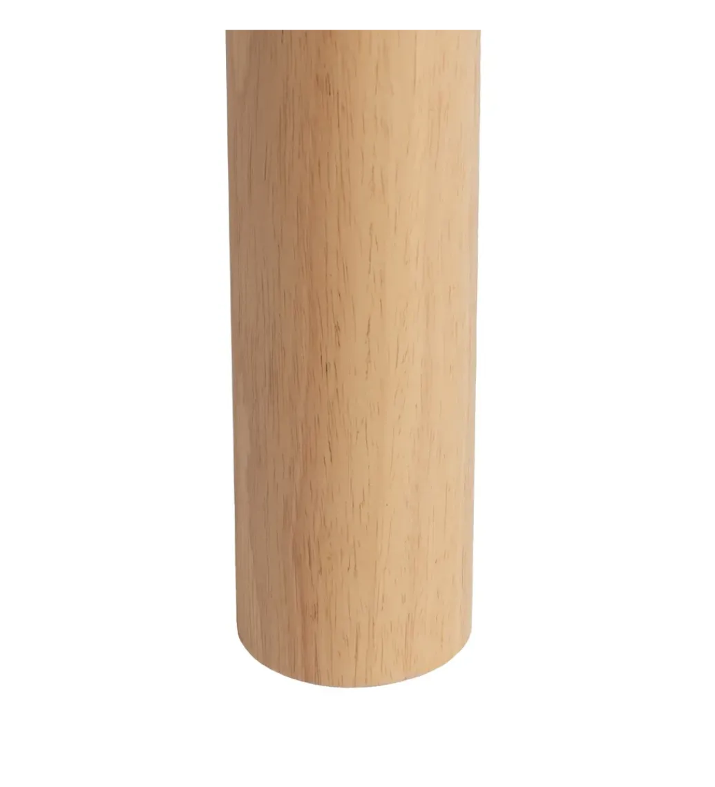 Fotel KAPI drewno kauczuk biały*Zona-Design