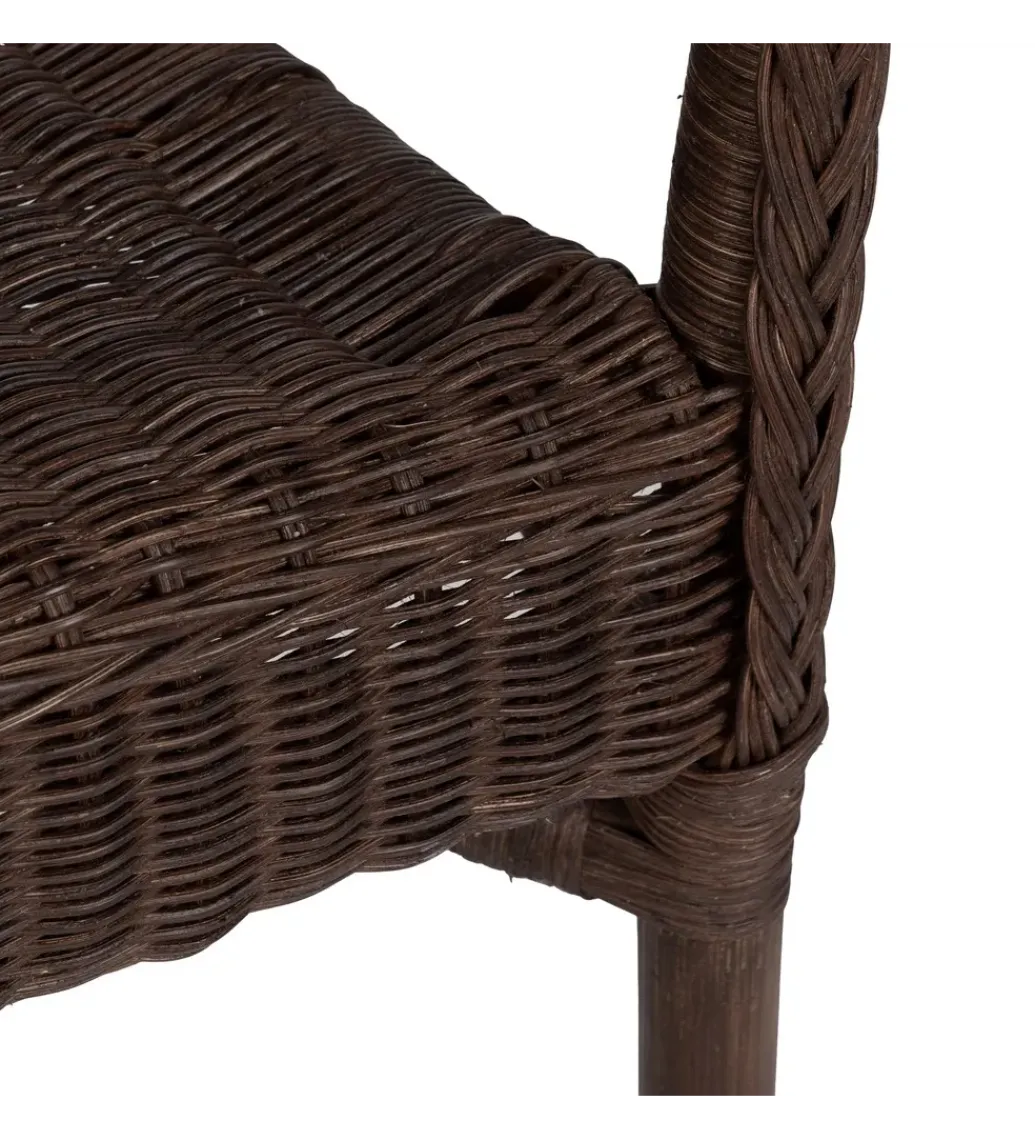 Fotel KERRI ratan ciemny brąz*Zona-Design Hot