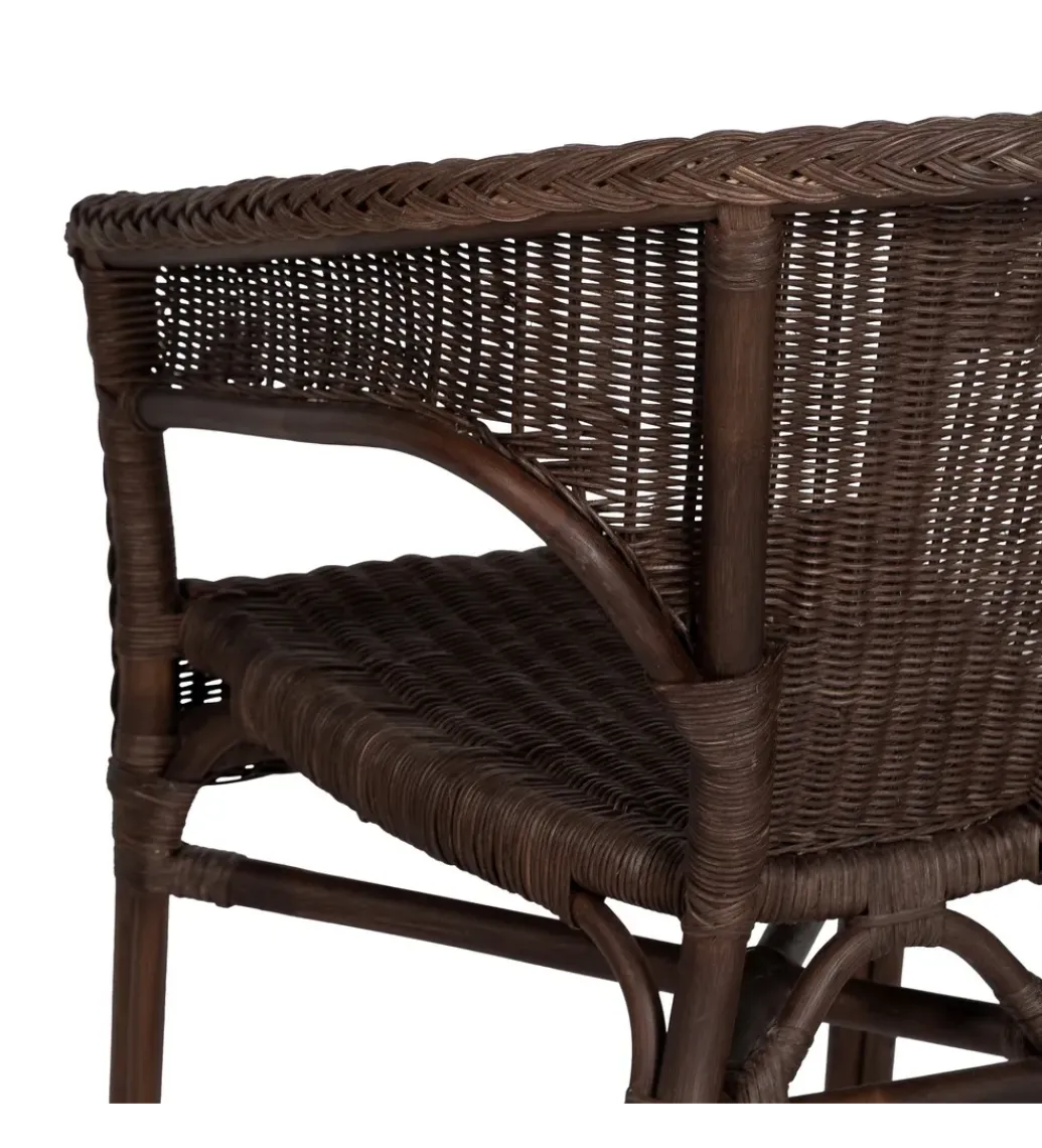 Fotel KERRI ratan ciemny brąz*Zona-Design Hot
