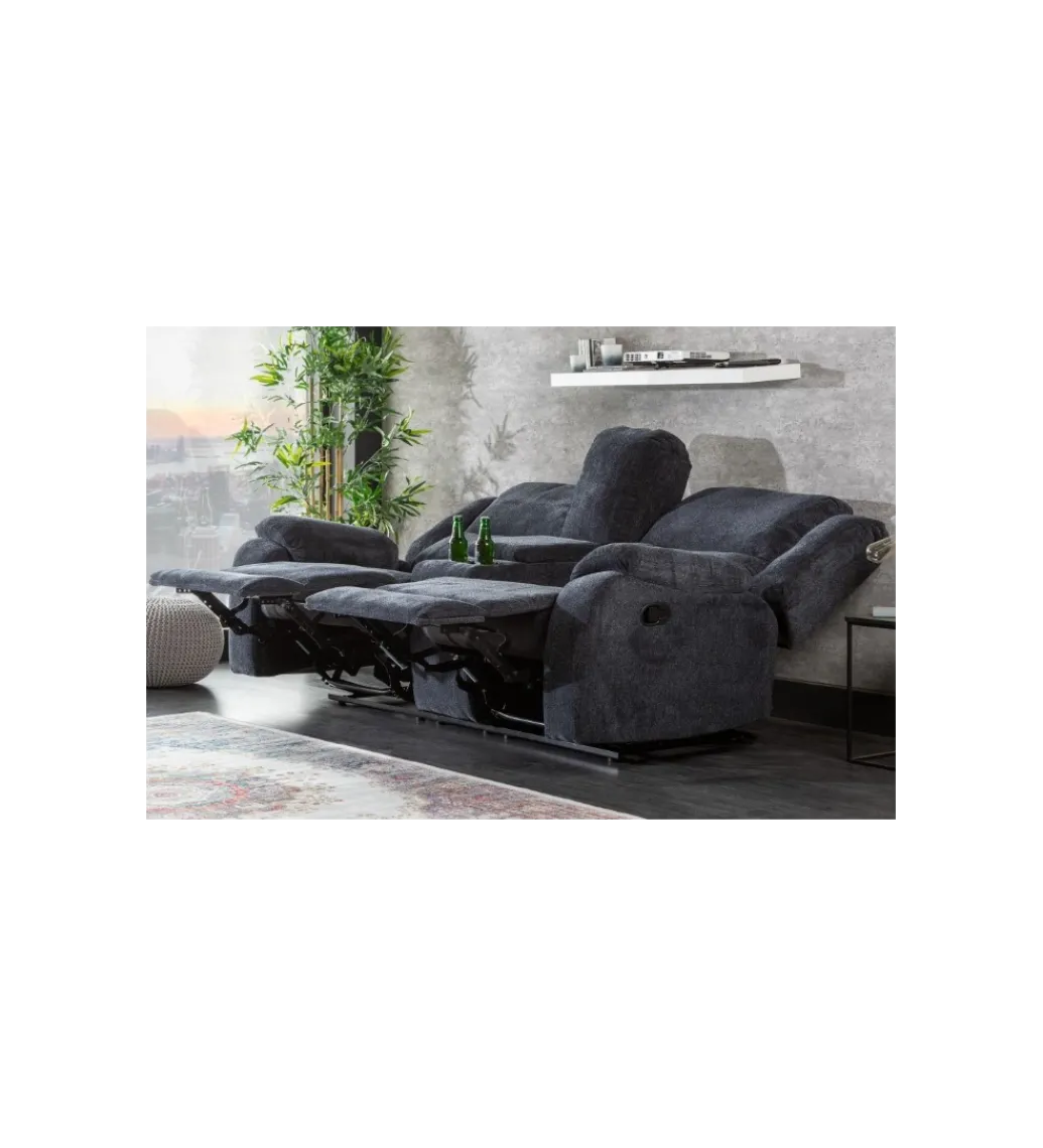 Fotel kinowy Hollywood ciemnoszary*Invicta Interior Hot