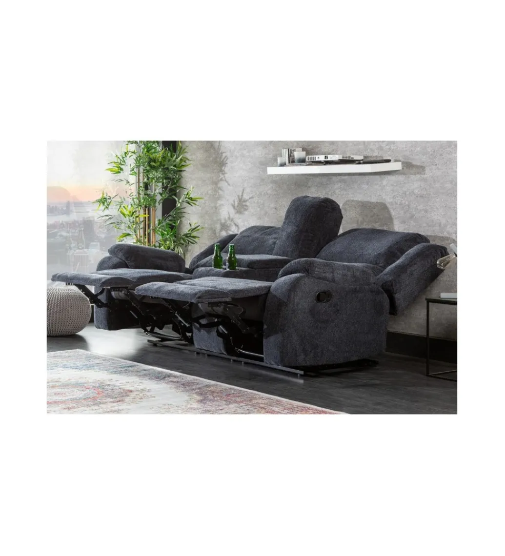 Fotel kinowy Hollywood ciemnoszary*Invicta Interior Hot