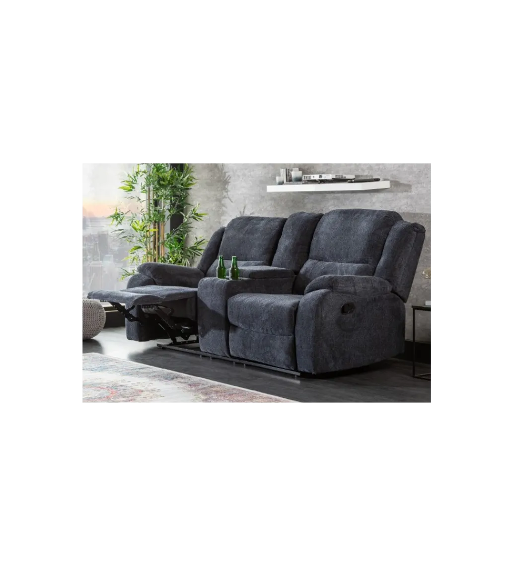 Fotel kinowy Hollywood ciemnoszary*Invicta Interior Hot
