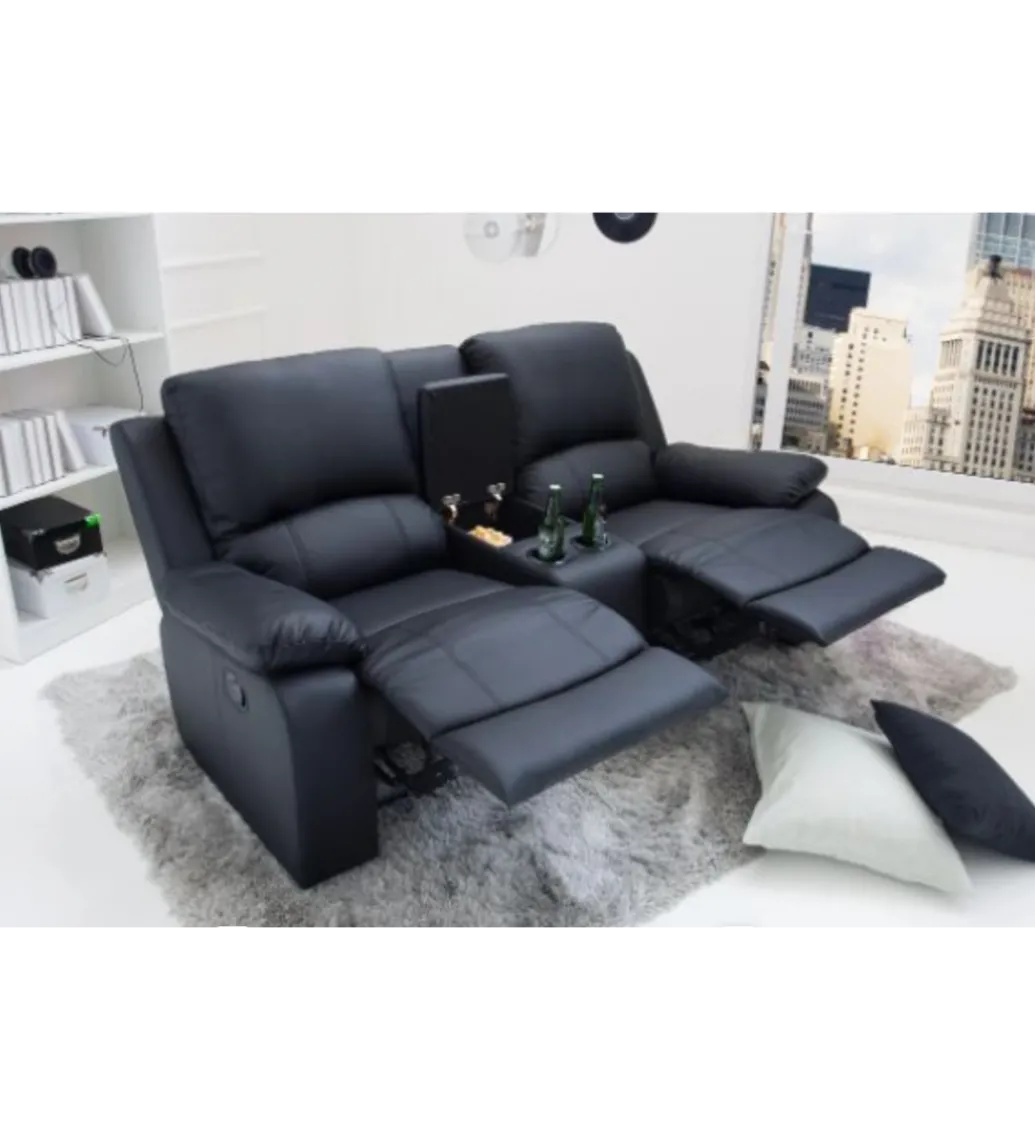 Fotel kinowy Hollywood II czarny*Invicta Interior New