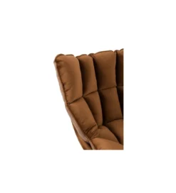 Fotel KOASTER brązowy*J-Line Outlet
