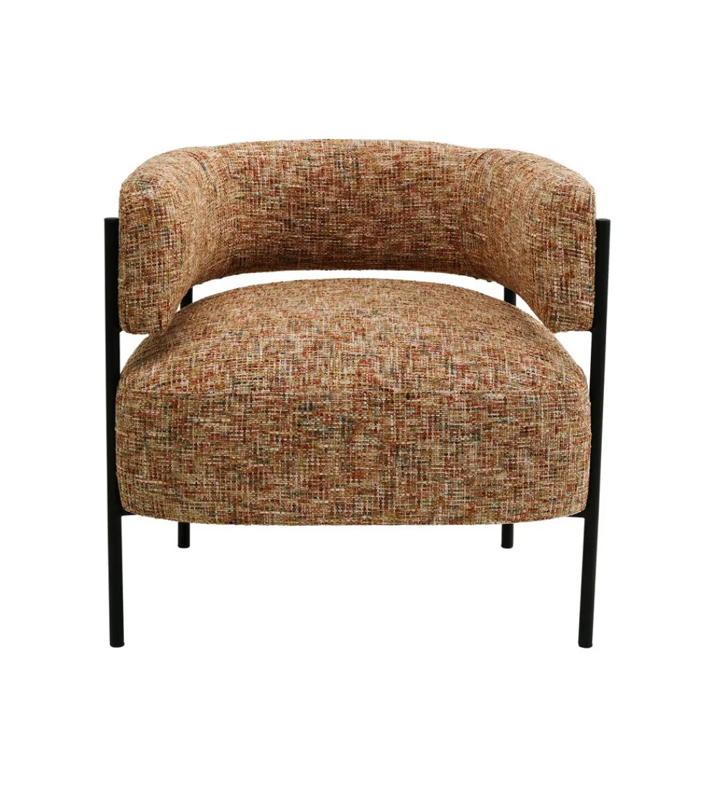 Fotel LILJA 101 cm melanż*KARE Outlet