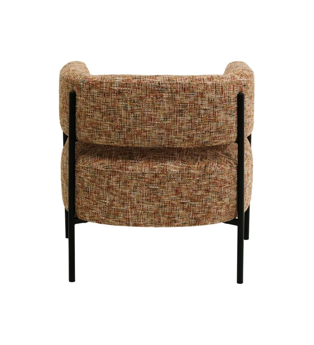 Fotel LILJA 101 cm melanż*KARE Outlet