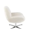 Fotel LOUNGERI 79 cm kremowe*J-Line Outlet