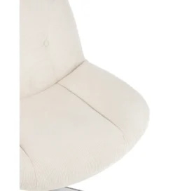 Fotel LOUNGERI 79 cm kremowe*J-Line Outlet
