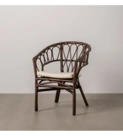 Fotel LULU ratan ciemny brąz*Zona-Design New