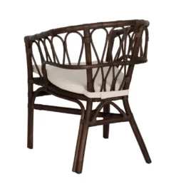 Fotel LULU ratan ciemny brąz*Zona-Design New