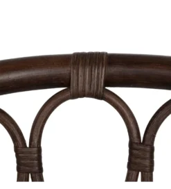 Fotel LULU ratan ciemny brąz*Zona-Design New