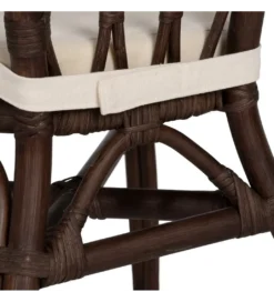 Fotel LULU ratan ciemny brąz*Zona-Design New