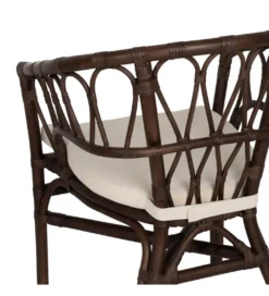 Fotel LULU ratan ciemny brąz*Zona-Design New