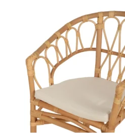 Fotel LULU ratan naturalny jasny*Zona-Design Sale