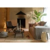 Fotel Mappa rattan czarny*J-Line Outlet