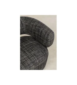 Fotel MAYE BOW 70 cm szary*KARE Discount