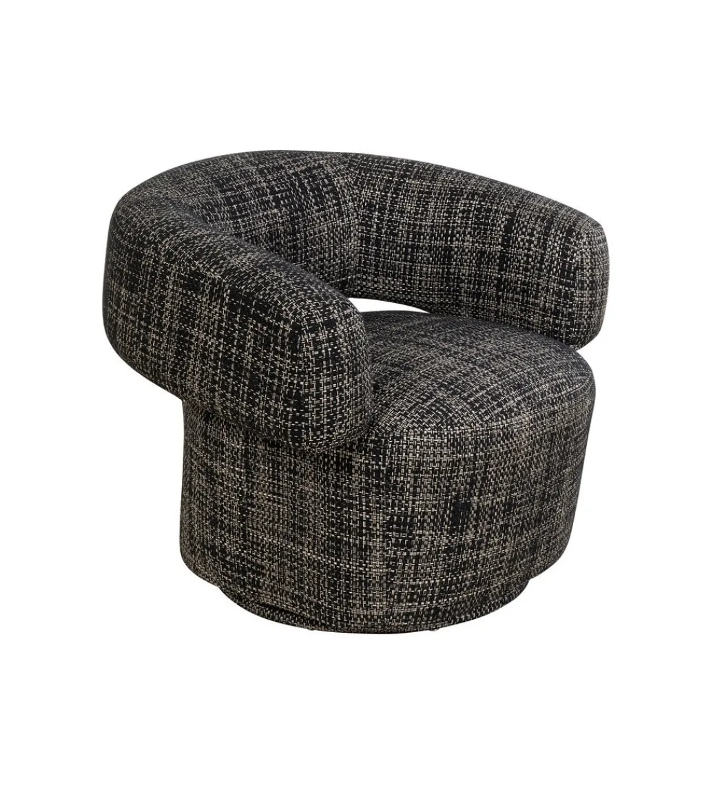 Fotel MAYE BOW 70 cm szary*KARE Discount
