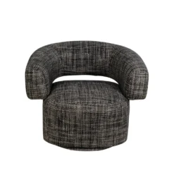 Fotel MAYE BOW 70 cm szary*KARE Discount