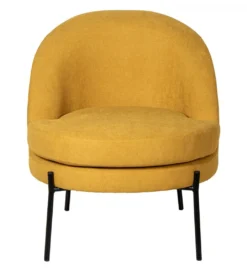 Fotel MESTERO 78 cm musztardowy*Exclusivas Best