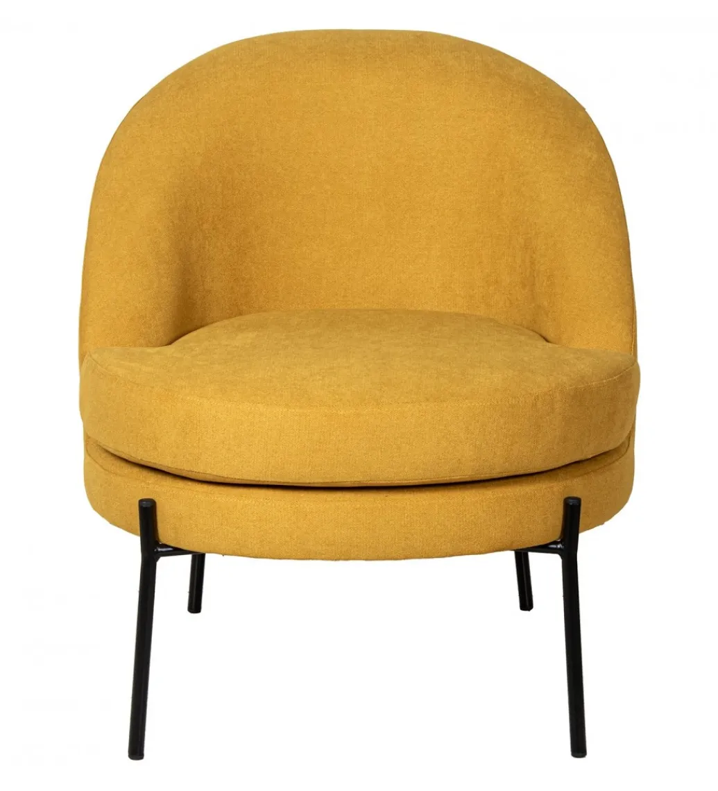 Fotel MESTERO 78 cm musztardowy*Exclusivas Best