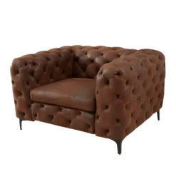 Fotel MODERN BAROCK 120 cm antyczny brąz*Invicta Interior Outlet