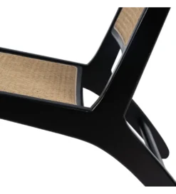 fotel NAMI ratan czarny*Zona-Design Discount