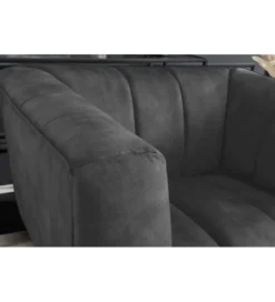 Fotel NOBLESSE aksamit szary*Invicta Interior Hot