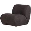 Fotel NOMU chenille antracytowy*WOOOD Outlet