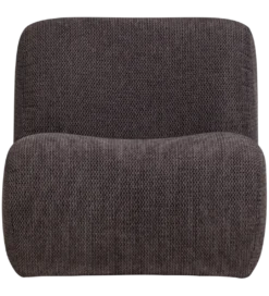 Fotel NOMU chenille antracytowy*WOOOD Outlet