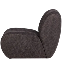 Fotel NOMU chenille antracytowy*WOOOD Outlet