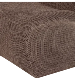 Fotel NOMU chenille brązowy*WOOOD New