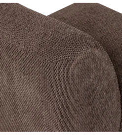 Fotel NOMU chenille brązowy*WOOOD New