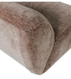 Fotel NOMU velvet jasno brązowy*WOOOD Discount