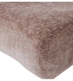 Fotel NOMU velvet jasnoróżowy*WOOOD Clearance