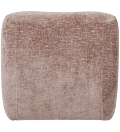 Fotel NOMU velvet jasnoróżowy*WOOOD Clearance