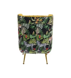 Fotel NONNA JUNGLE 103 cm welur*KARE Online