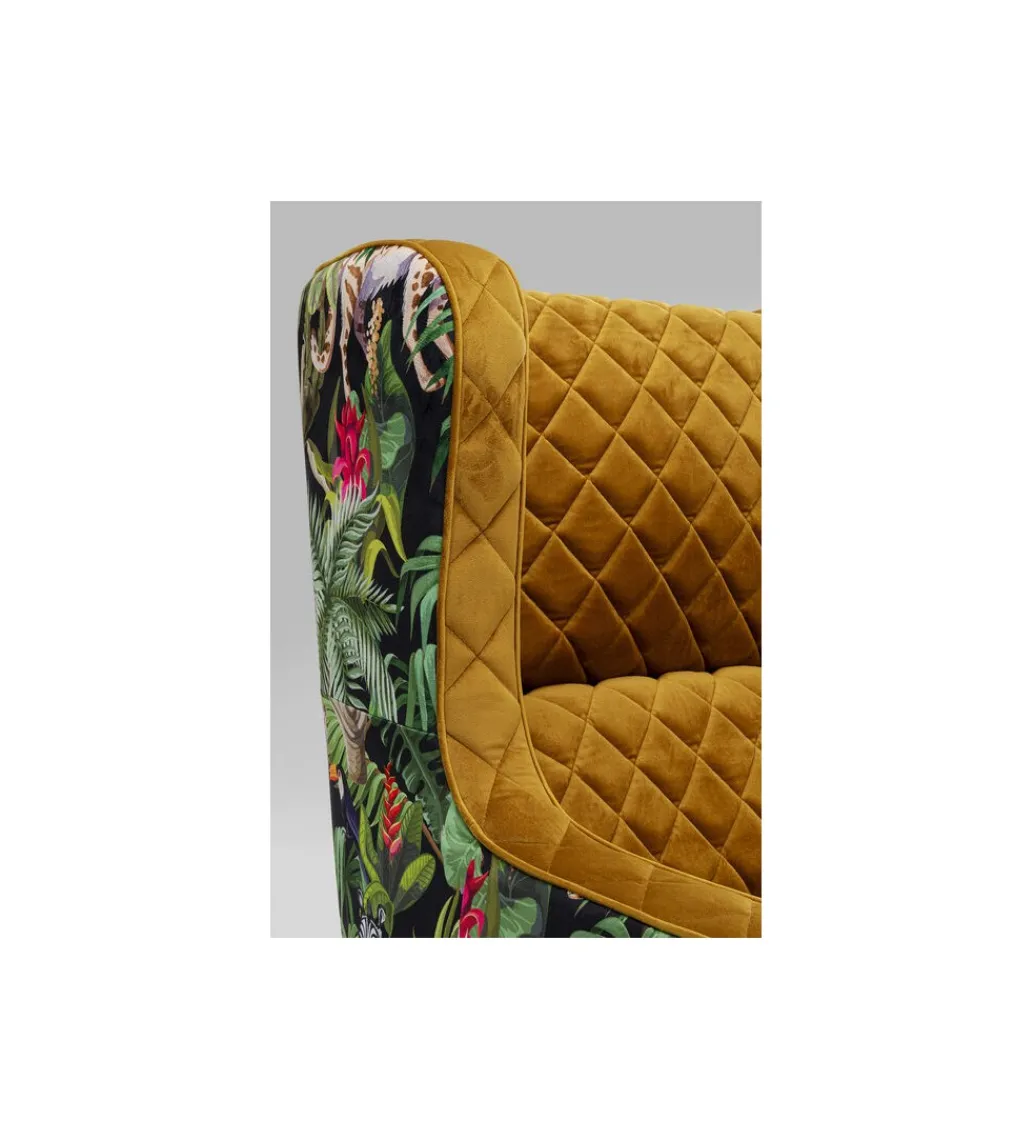 Fotel NONNA JUNGLE 103 cm welur*KARE Online