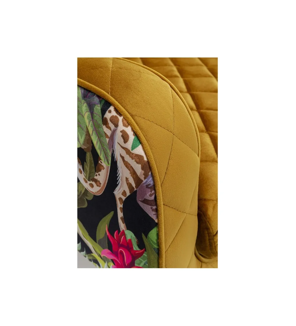 Fotel NONNA JUNGLE 103 cm welur*KARE Online