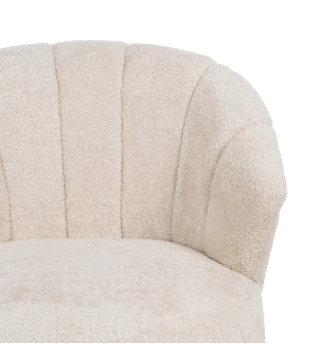 Fotel OAST drewno kauczuk kremowy*Zona-Design Online
