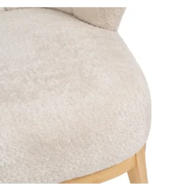 Fotel OAST drewno kauczuk kremowy*Zona-Design Online
