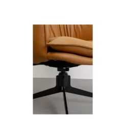 Fotel obrotowy BONNIE 74 cm brązowy*KARE Best