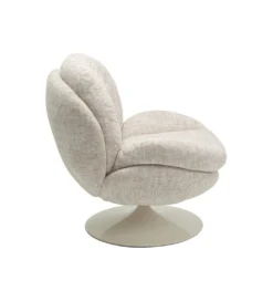 Fotel obrotowy COSY 86 cm beżowy*KARE Discount