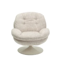 Fotel obrotowy COSY 86 cm beżowy*KARE Discount