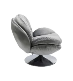 Fotel obrotowy COSY 86 cm szary*KARE Clearance