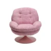 Fotel obrotowy COSY różowy*KARE Discount