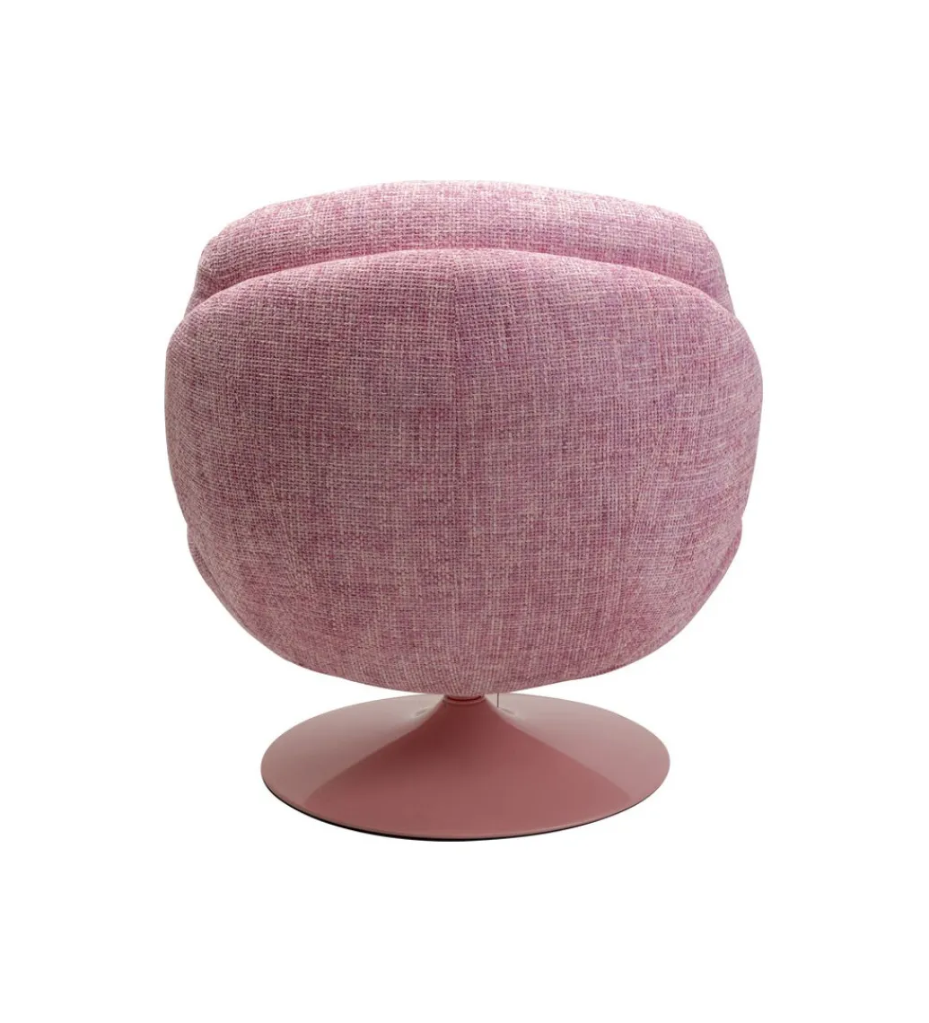 Fotel obrotowy COSY różowy*KARE Discount