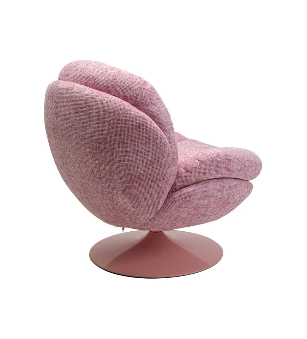 Fotel obrotowy COSY różowy*KARE Discount