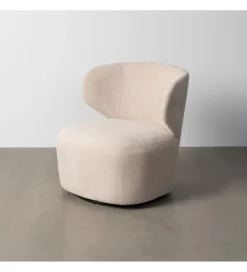 Fotel obrotowy GIRATORIO 74 cm beżowe*Zona-Design Best