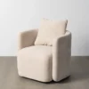 Fotel obrotowy GIRATORIO 84 cm beżowy*Zona-Design Clearance
